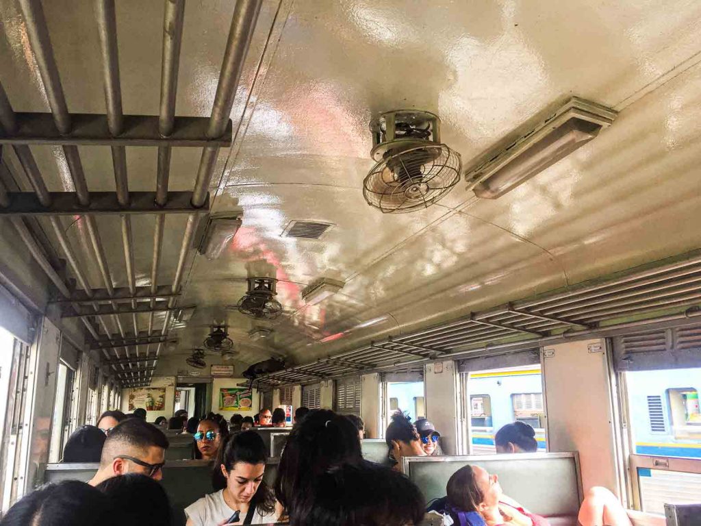 Economy Train to Ayutthaya